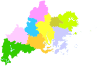 宁德市行政区划图