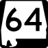 State Route 64-Markierung