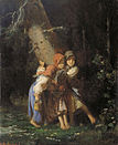 «Крестьянские девочки в лесу», (1878) — Пермская государственная художественная галерея