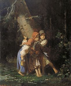 Tawadayikya koe aala (Крестьянские девочки в лесу ~ 1878)