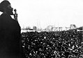 In a speech during Iranian Revolution, Mashhad