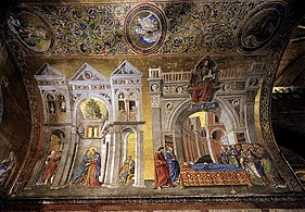 Život Panny Marie, mozaika, 1442-1443, San Marco, Benátky