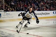 Riley Nelson - Colorado Eagles - 2014 ECHL Captains' Club Jersey