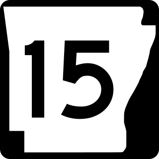 <span class="mw-page-title-main">Arkansas Highway 15</span> Designation for two state highways in Arkansas
