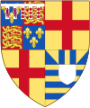 2: Arms of Edmund, Earl of Rutland (1443-1460); died before his brother became king