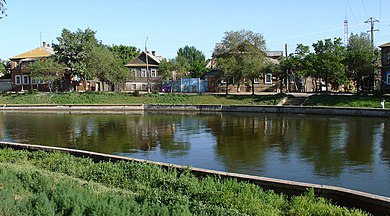 Canals in Astrakhan