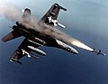 Australian F-18A Hornet launches Sparrow missile c1990.jpg
