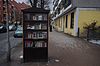 Book exchange cabinet Pfarrlandplatz Hannover.jpg