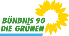 Bündnis 90 - Die Grünen Logo (transparent).svg