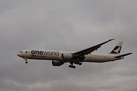 Boeing 777-300ER (в лівреї Oneworld)