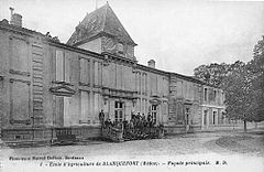 Blanquefort, Château Béchon (actuel Lycée agricole)