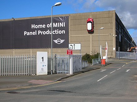 Plant Swindon, the main production site for Mini body pressings and sub-assemblies