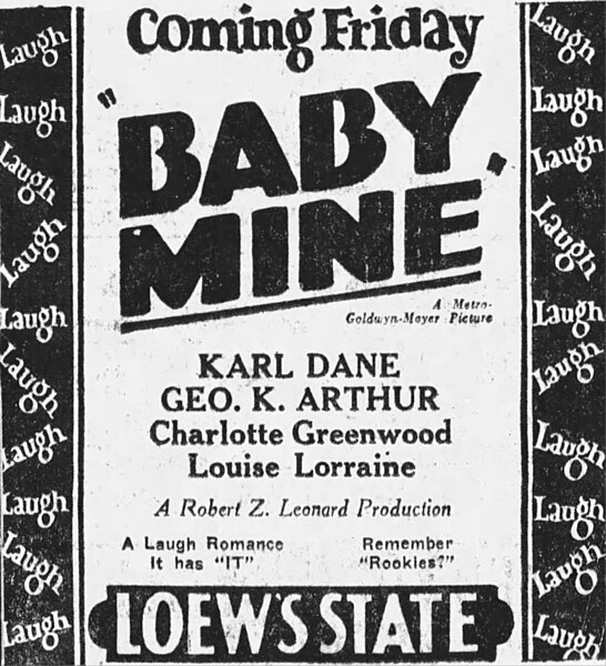 File:Baby Mine (1928) advertisement.jpg