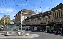 La gare CFF de Lausanne.