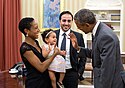 Barack Obama with Maher Bitar's family.jpg