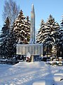 Masový hrob sovětských vojáků