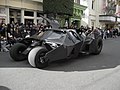La Batmobile de Batman Begins et The Dark Knight : Le Chevalier noir.