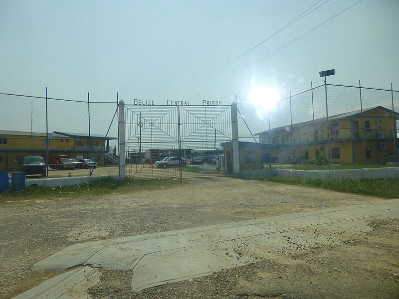 File:Belize Central Prison Front Gate.jpg