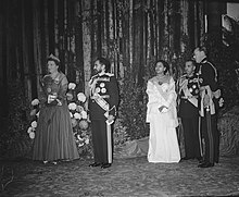 Bezoek Keizer Selassie, tweede dag, ontvangst in de Ridderzaal, Bestanddeelnr 906-8267.jpg
