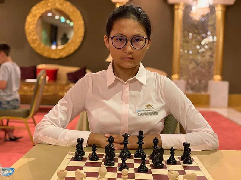 Bibisara Assaubayeva wins Asian Women's Online Championship