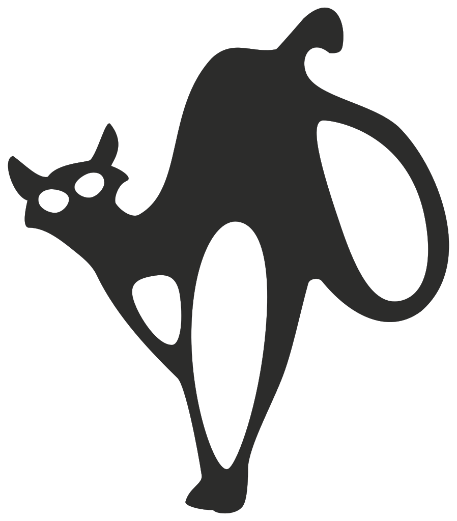 Download File:Black Cat.svg - Wikimedia Commons