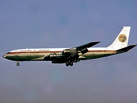 EgyptAirin Boeing 707-366C