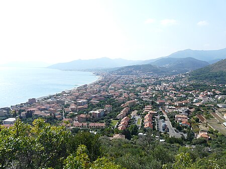 Borgio Pietra Ligure panorama