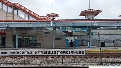 How to get to Boynton Beach Tri-rail Station with public transit - About the place