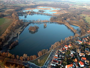 Oblast rybníka Riddagshausen