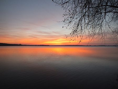 Breitlingsee Sonnenuntergang