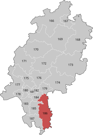 <span class="mw-page-title-main">Odenwald (electoral district)</span> Federal electoral district of Germany