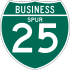 Interstate 25 Geschäftsmarker