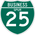 Interstate 25 Business marker