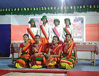 Bishu dimasa festival of Un-divided Cachar valley Busu Dima celebrated at Komorakata.jpg