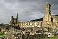 Ehemaliges Zisterzienserkloster Byland Abbey am Südrand