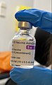 COVID-19 vacccine AstraZeneca January 2021 vial.jpg
