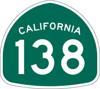 California State Route 138 Highway in California