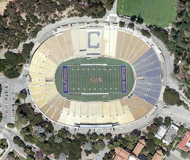 Image: California Memorial Stadium aerial