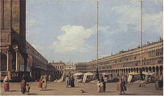 Piazza di San Marco, looking towards the Church of San Geminiano
