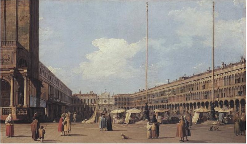 File:Canaletto - Piazza di San Marco, looking towards the Church of San Geminiano Woburn.jpg