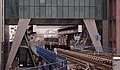 2014-01-14 Heron Quays DLR station, seen from Canary Wharf.