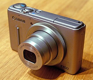 <span class="mw-page-title-main">Canon PowerShot S100</span> Camera model