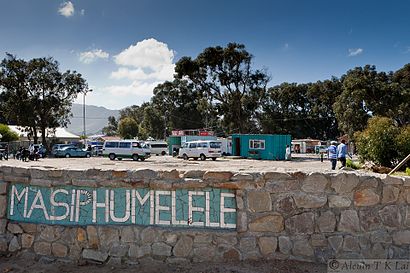 How to get to Masiphumelele with public transport- About the place