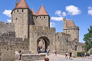 Cité De Carcassonne: Étymologie, Localisation, Histoire de la cité