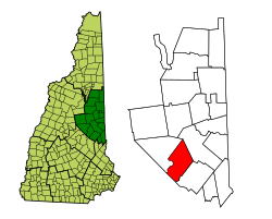 Lage in Carroll County, New Hampshire