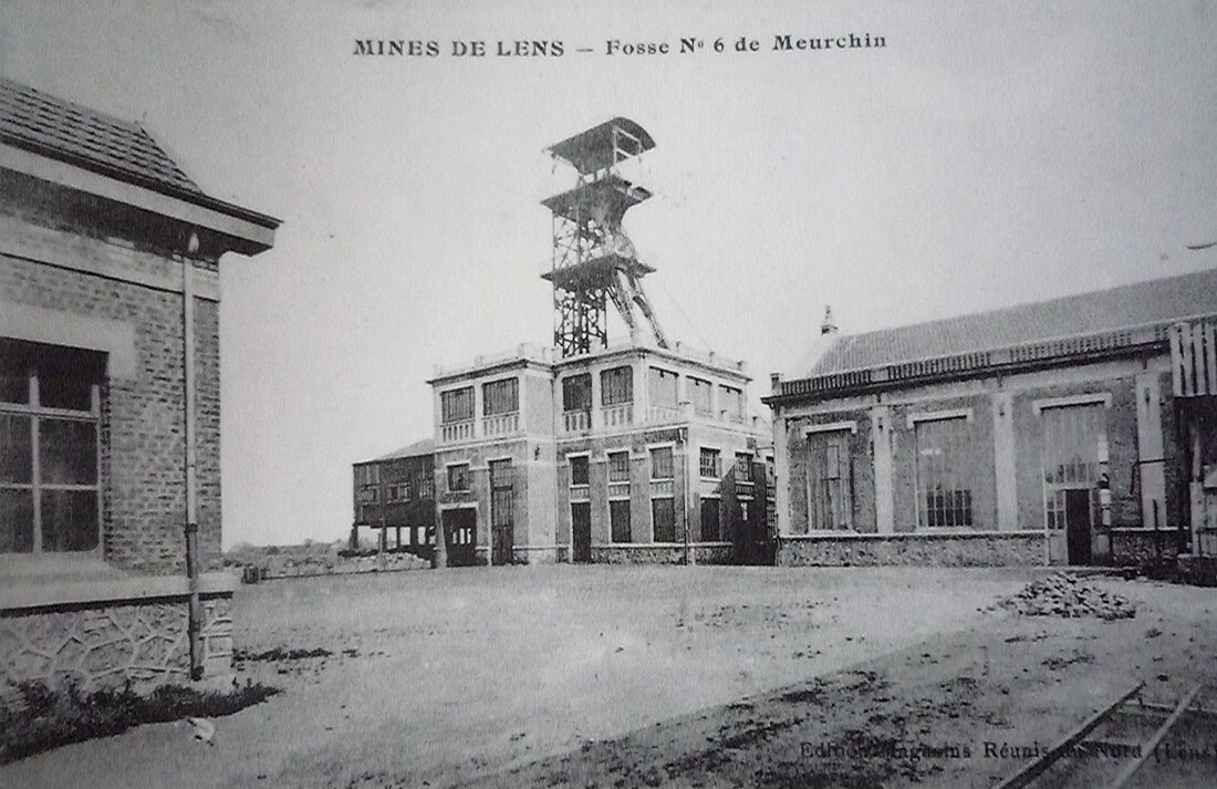 Fosse no 6 des mines de Meurchin