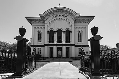 Caswell County Courthouse, Yanceyville, N.C. (b&w).jpg