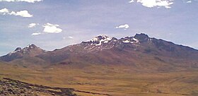 Vista desde Carihuairazo.