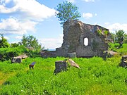 Ruines de la chapelle castrale.