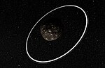 Odkryto system pierścieni wokół planetoidy